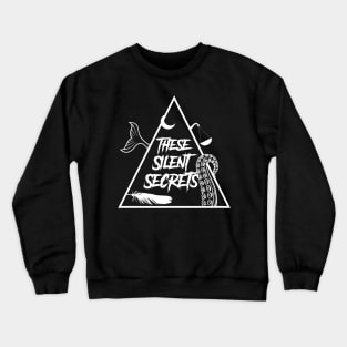 These Silent Secrets Alternate Logo (White) Crewneck Sweatshirt